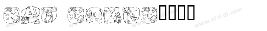 Cat Comic字体转换